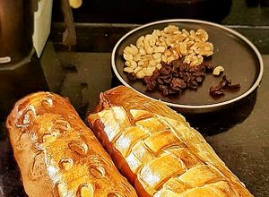 Una foto de Pan de jamón. Tradición Venezolana
