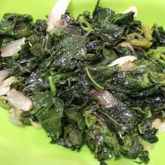 รูปของ Tumis daun singkong