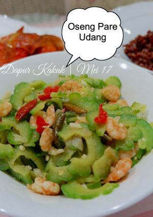 Foto resep Oseng Pare udang