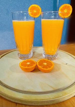 عکسی از دستور شربت نارنگی و لیمو شیرین🍊🧡