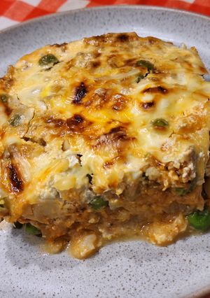 Húsos karfiol recept fotója