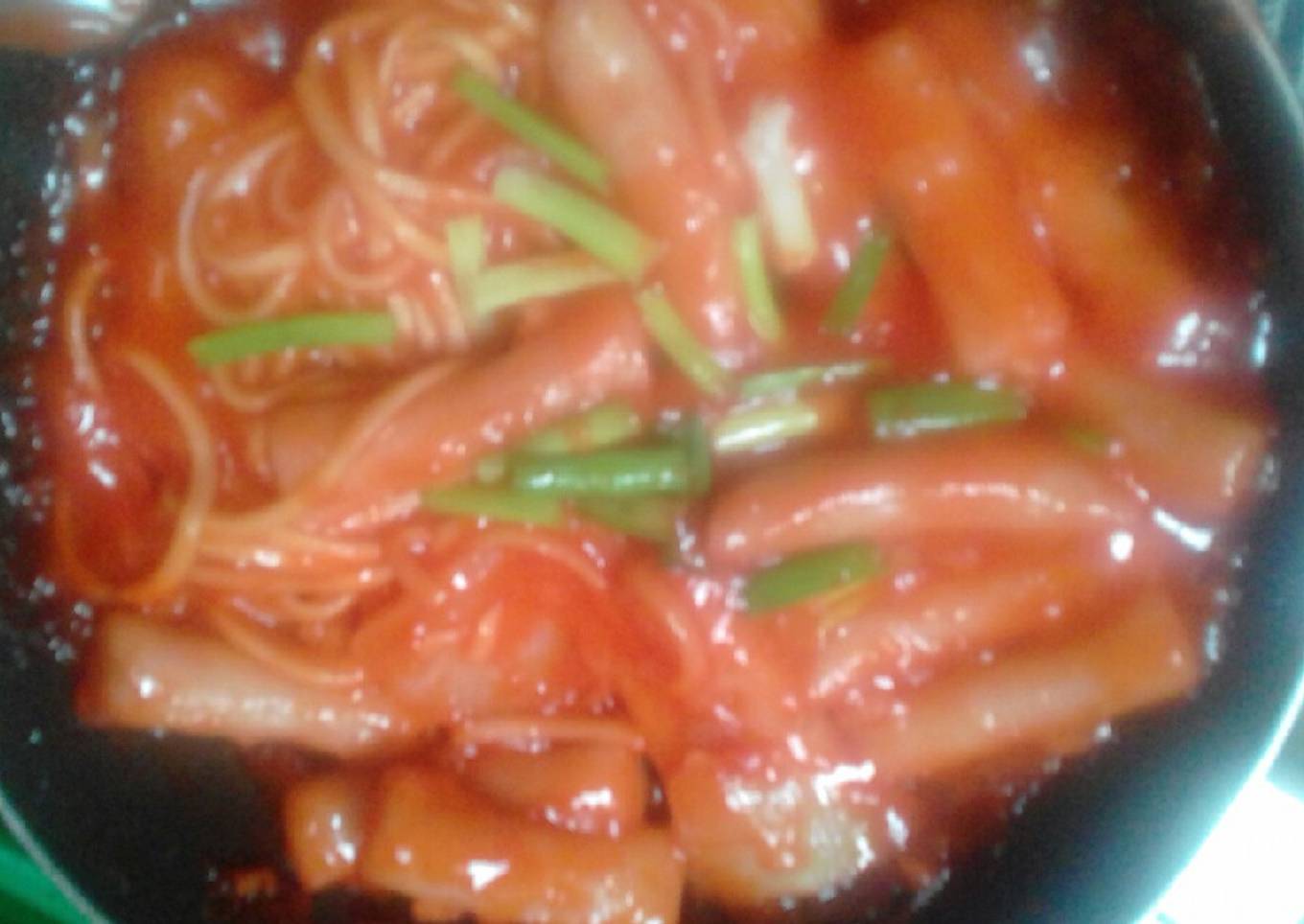 Tteokbokki kue beras