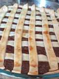 Pasta frola de dulce de leche