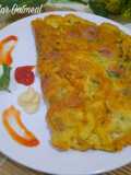 Telur Dadar Oatmeal
