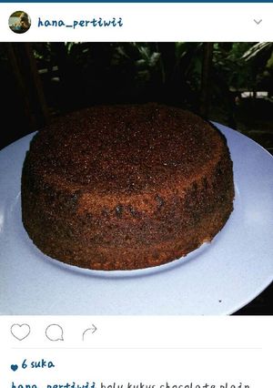 Foto resep Bolu coklat kukus sederhana