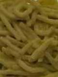 Sopa espagueti verde con chile poblano