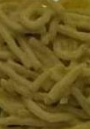 Una foto de Sopa espagueti verde con chile poblano