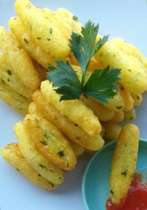Foto resep 37. Kentang Goreng Keju