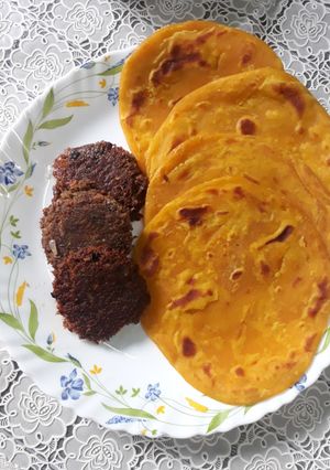 A picture of Tikiya and Paratha.