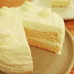 Classic Vanilla Sponge Cake A picture of Classic Vanilla Sponge Cake.