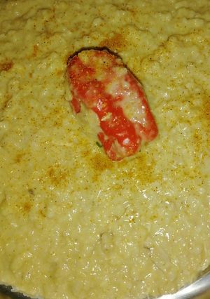 صورة لوصفة جريش كذاب بشوفان ودجاج لذيذ جداً وسهل طعمه نفس حق مطاعم 😋