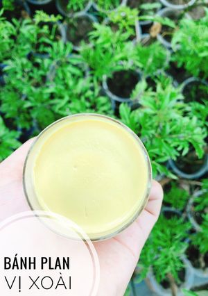 Hình của món Ăn dặm - Bánh plan vị xoài.