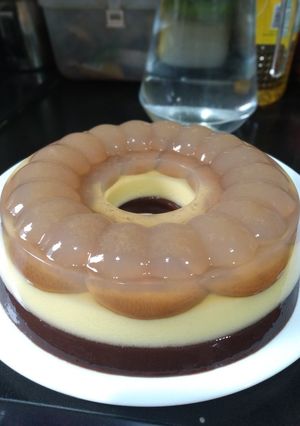 Foto resep Puding Regal 3 Lapis