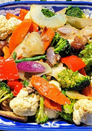 Kiron's feel good special veggie stir fry রেসিপির প্রধান ছবি