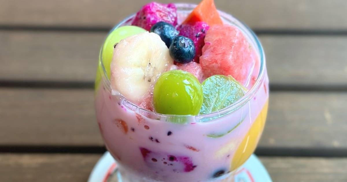 Resipi Hwachae (Korean Fruit Cocktails) oleh Sesimple Loralin Cookpad