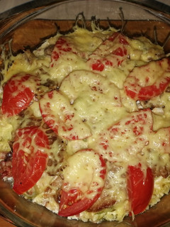 Kelbimbó rakottas bulgurral recept fotója