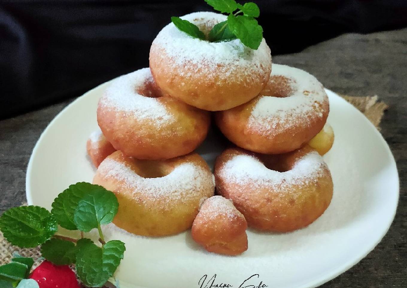 Donat Tape (satu telur, Lembut N yummy)