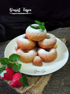Foto resep Donat Tape (satu telur, Lembut N yummy)