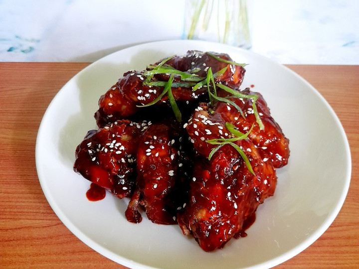 Resep Korean chicken wings yang Sempurna