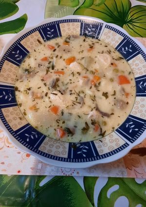 Tárkonyos raguleves recept fotója