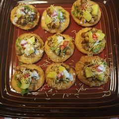 A picture of Papri chat.