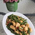 Tumis buncis otak-otak
