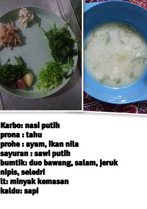 Foto resep Mpasi 6bulan 12hari