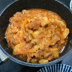 Korean Pork with Potatoes A picture of Korean Pork with Potatoes.