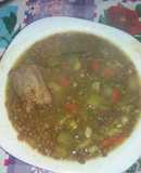 Potajito de lentejas