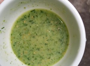 Hình của món Muối ớt xanh chấm hải sản.