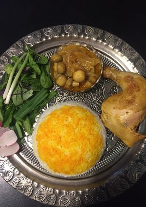 عکسی از دستور مرغ پرتقالی 🍊🍊