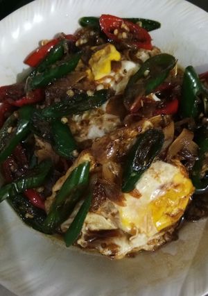 Foto resep Telor Ceplok Saus Tiram