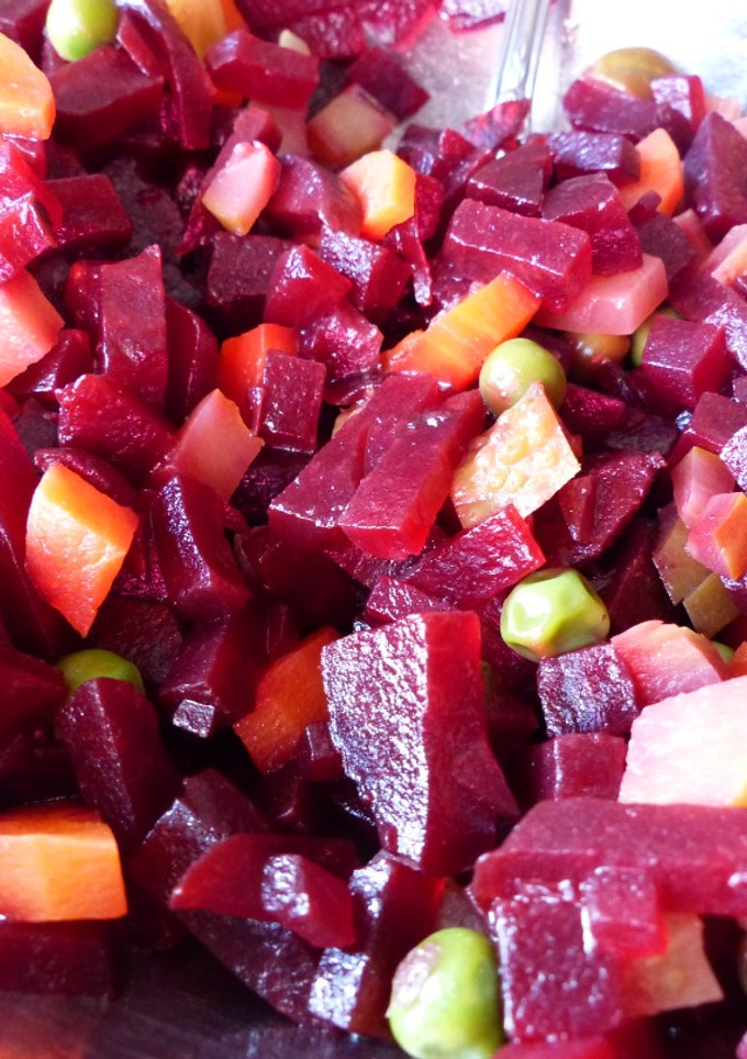 Una foto de Ensalada de remolacha