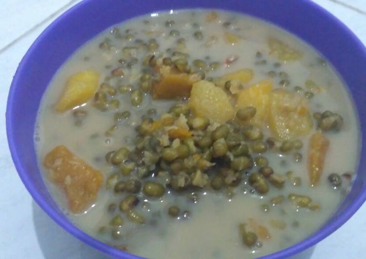 Kolak Kacang ijo mix ubi dan labu #5resepterbaruku