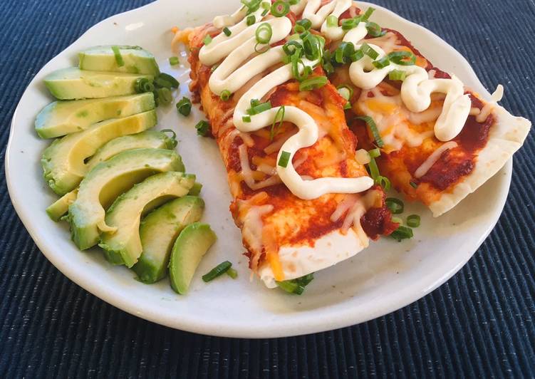 Simple Way to Prepare Speedy Chicken Enchiladas