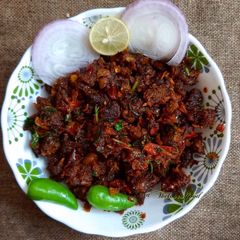 A picture of Saucy Beef Fry.