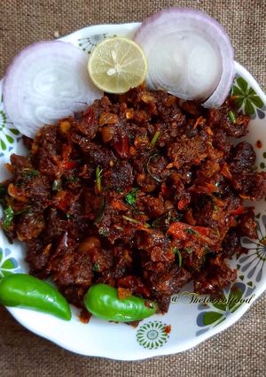 A picture of Saucy Beef Fry.