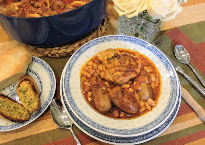 Recipe of Ultimate Quick and Easy Cassoulet (Baked Bean Casserole)