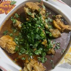 A picture of Chicken curry.