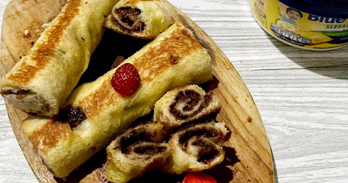 Resep Roti Bakar Gulung Oleh Anif Agustina - Cookpad