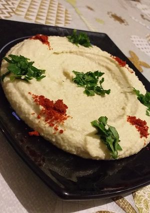 صورة لوصفة حمص تركي