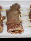Roll de carne con morrones asados