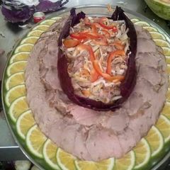 A picture of African mashed potatoes.