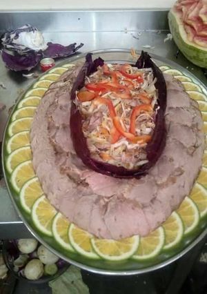 A picture of African mashed potatoes.