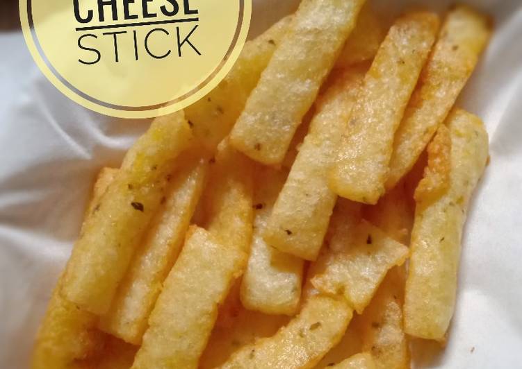 Resep Potato Cheese stick Enak dan Antiribet