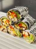 Chicken Wrap with Oat Tortillas