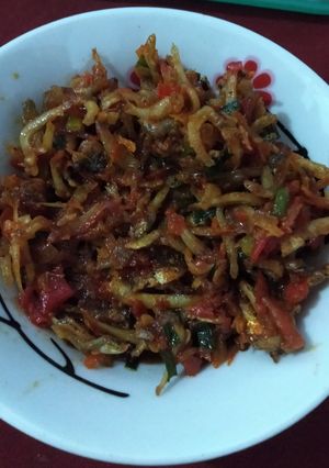 Foto resep Sambal teri medan