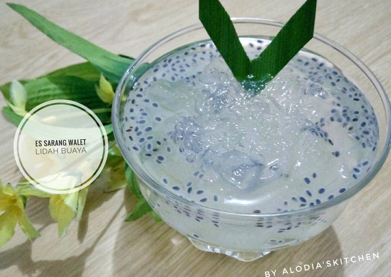 Es Sarang Burung Walet Lidah Buaya