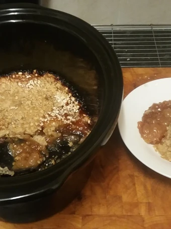 How To Prepare Slow Cooked Apple Crumble which Delicious