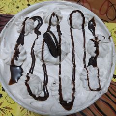 A picture of Oreo cheese cake 🍰.